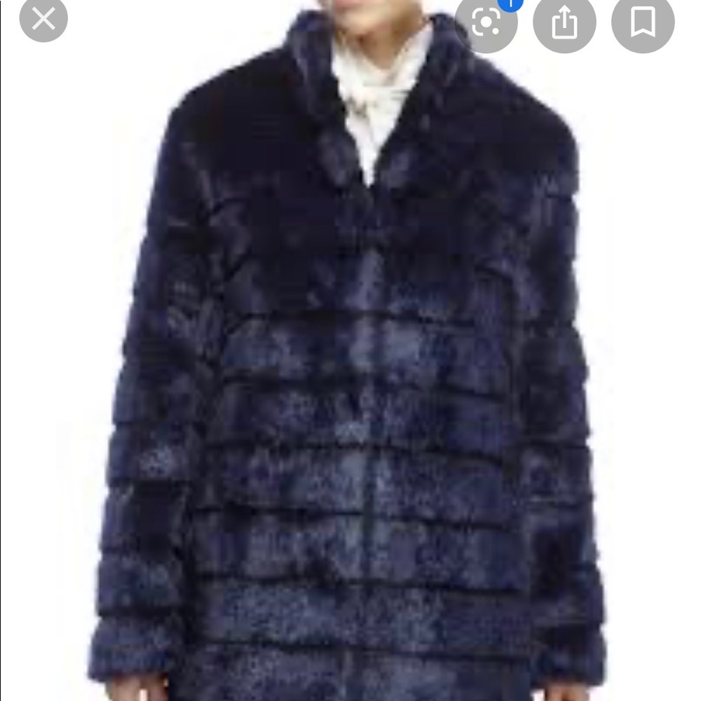 Laundry by Shelli Plus size Faux Fur Coat